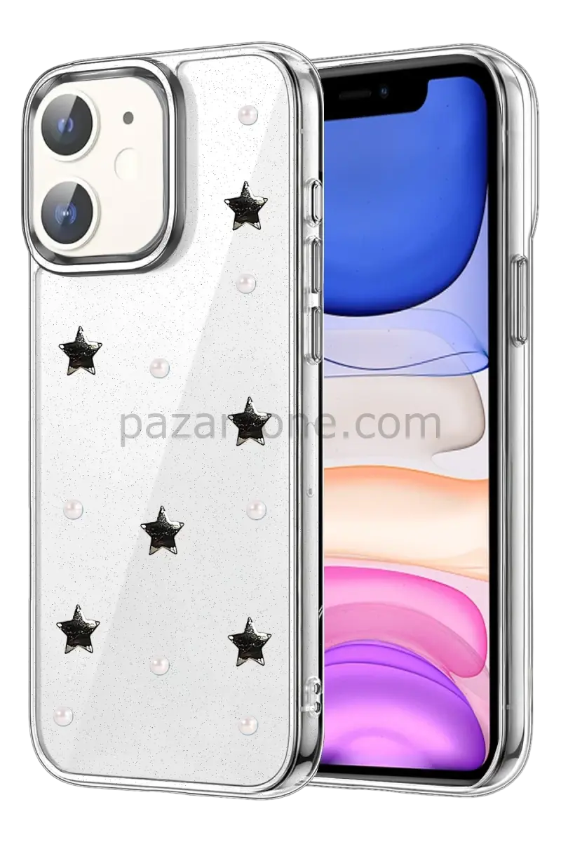 Newface Apple iPhone 11 Fiyonk Desenli Kapak - Desen 7