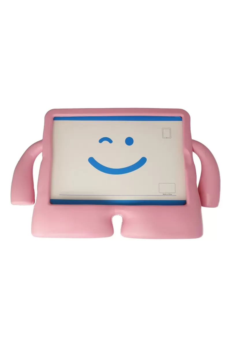 Newface Apple iPad 10.2 (7.nesil) Kılıf Karakter Tablet Silikon - Açık Pembe