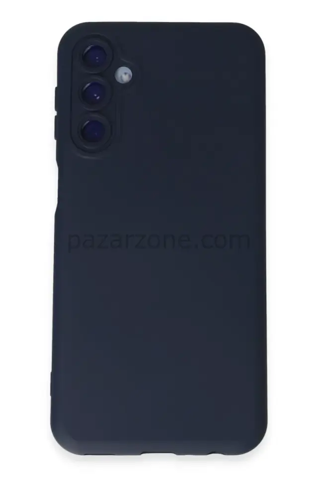 Newface Samsung Galaxy M34 5G Kılıf Nano içi Kadife Silikon - Lacivert