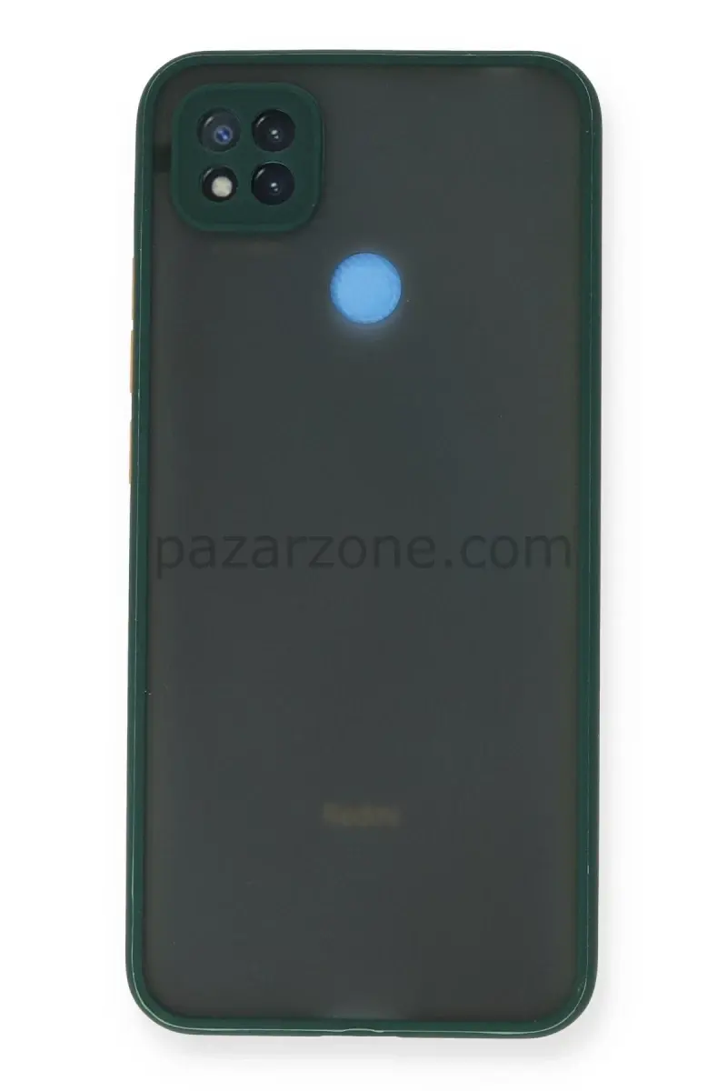 Newface Xiaomi Redmi 9C Kılıf Montreal Silikon Kapak - Yeşil