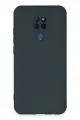 Newface General Mobile GM 20 Kılıf Nano içi Kadife Silikon - Koyu Yeşil
