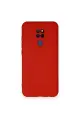 Newface General Mobile GM 20 Kılıf Nano içi Kadife Silikon - Kırmızı