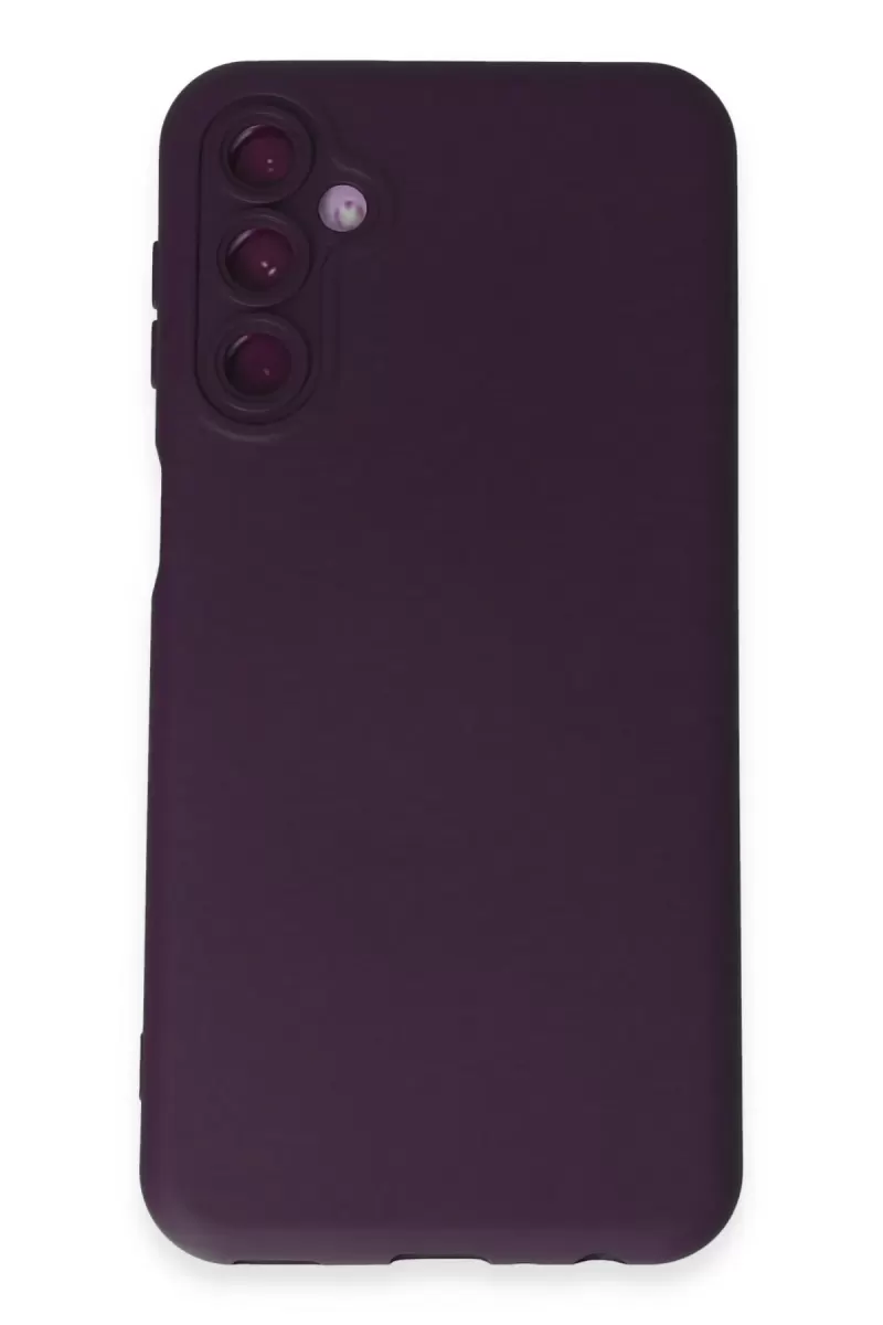 Newface Samsung Galaxy M34 5G Kılıf Nano içi Kadife Silikon - Mor