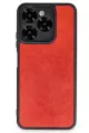 Newface General Mobile Era 50 Kılıf Aras Deri Kapak - Kırmızı