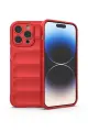 Newface Apple iPhone 14 Pro Kılıf Optimum Silikon - Kırmızı