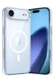 Newface Apple iPhone 17 Air Combo Sert Şeffaf Magsafe Kapak - Şeffaf
