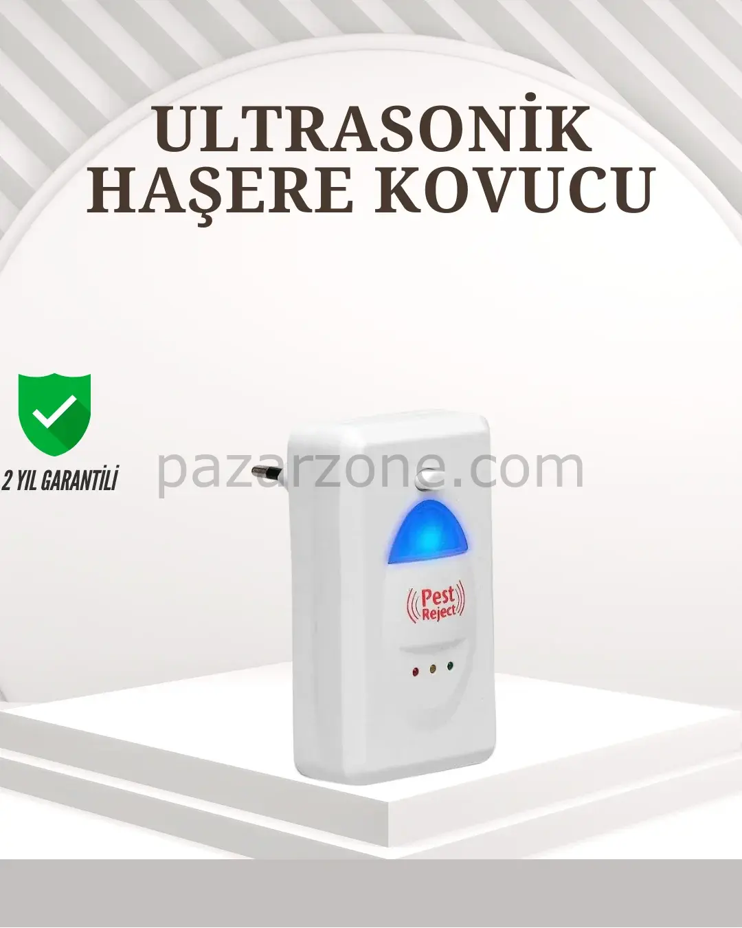 Ultrasonik Teknolojili Elektronik Haşere Kovucu