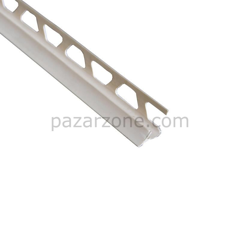İç Köşe Plastik Profil 10 mm 2,70 Beyaz (10 Adet)