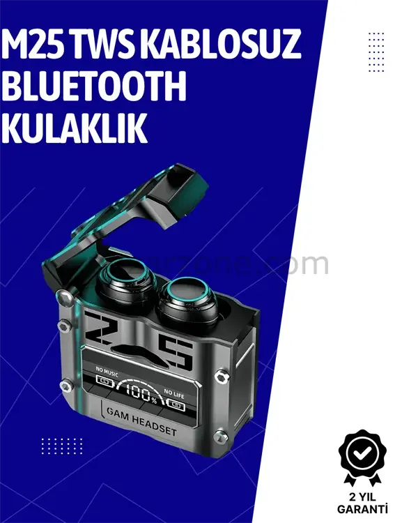 Mikrofonlu Kulaklık | Gürültü Engelleyici | 180 Saat Kullanım Süresi | LED Göstergeli