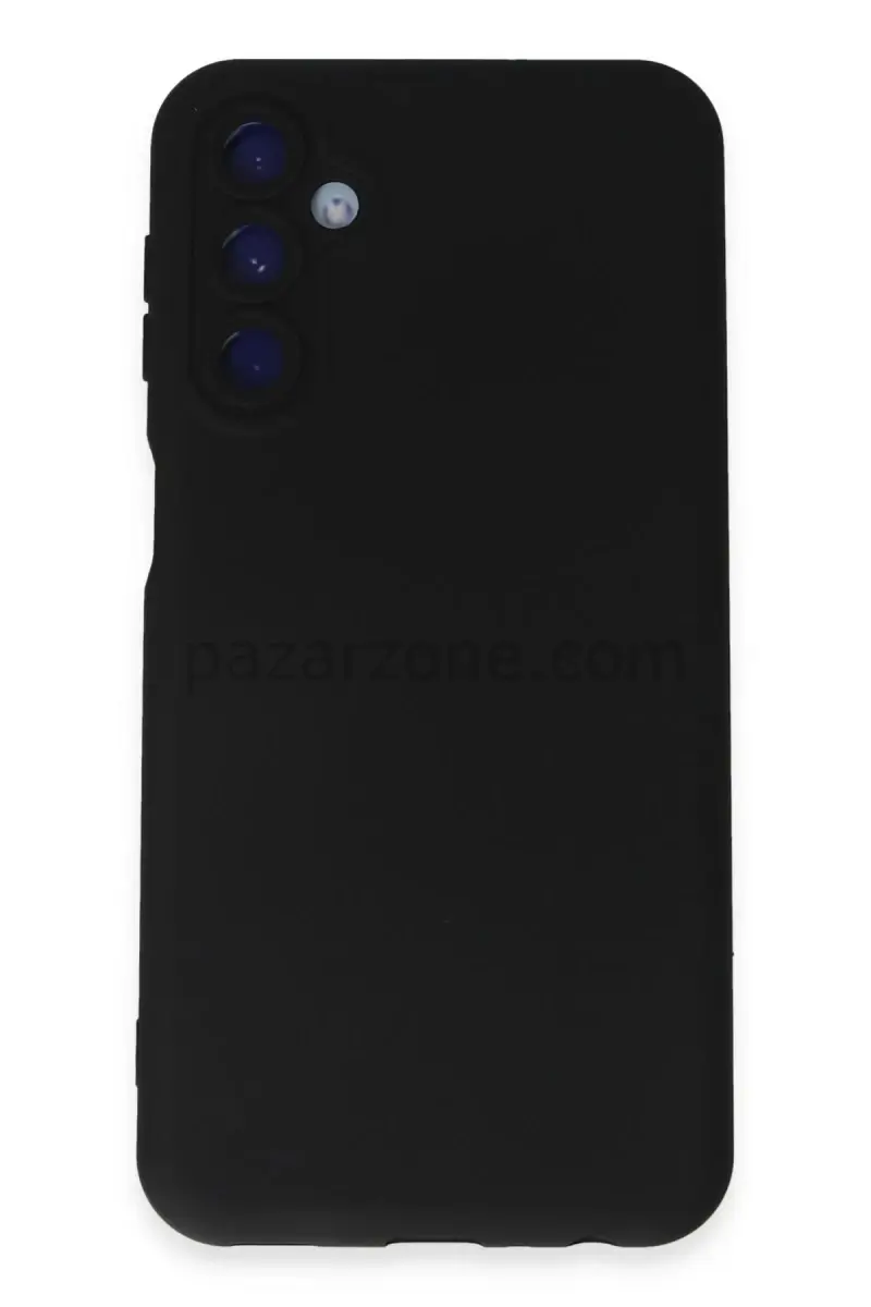Newface Samsung Galaxy M34 5G Kılıf Nano içi Kadife Silikon - Siyah