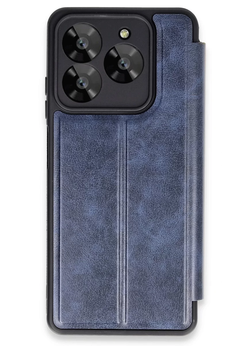 Newface General Mobile Era 50 Kılıf Flip Cover - Lacivert