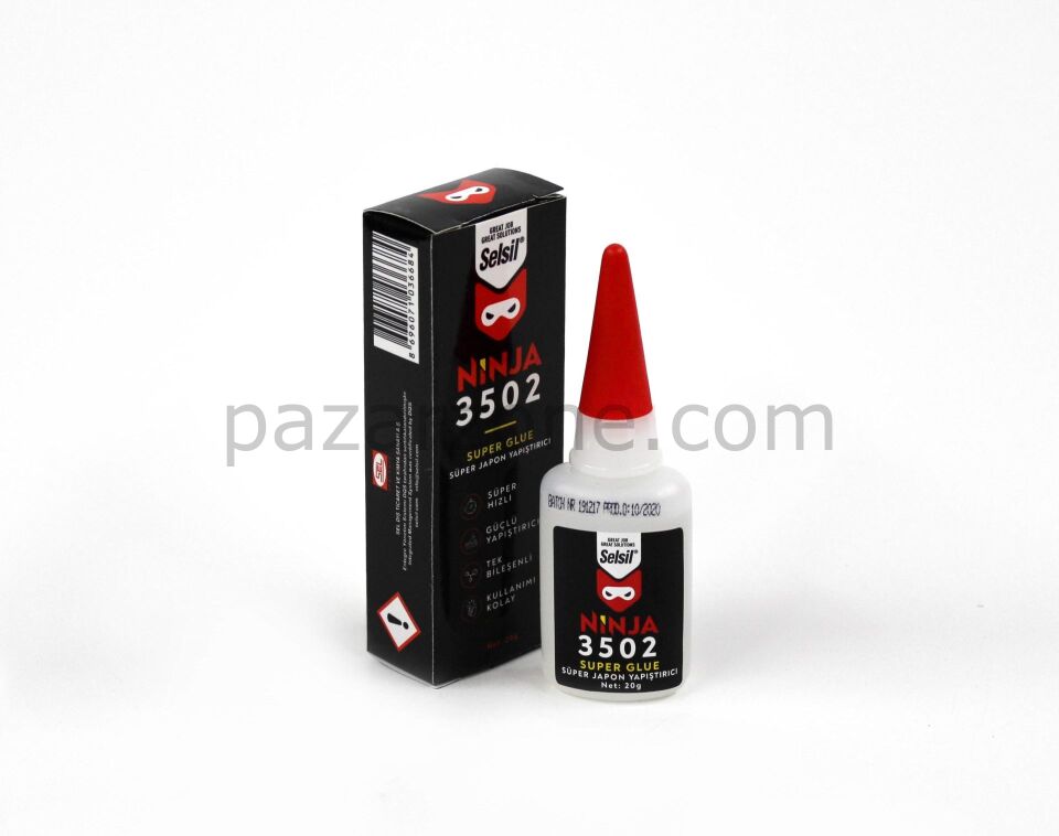 Selsil 3502 Süper Glue Japon Yapıştırıcı 20 gr