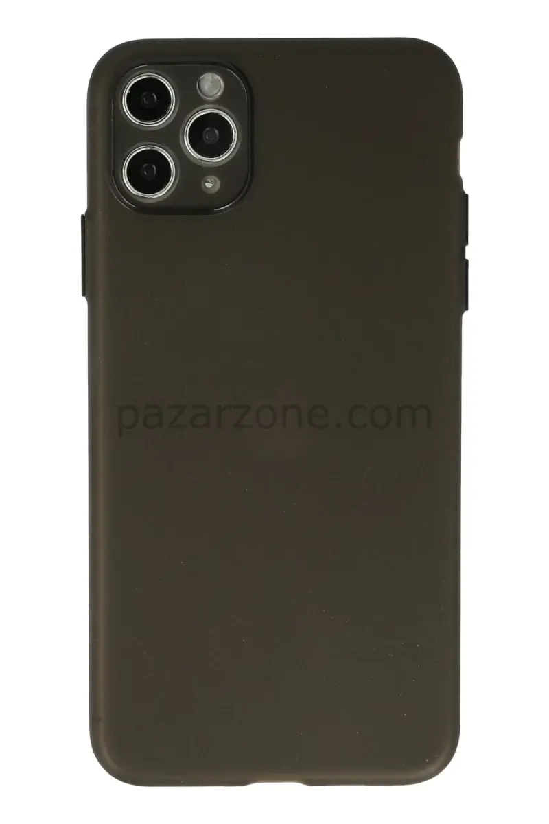 Newface Apple iPhone 11 Pro Max Kılıf Puma Silikon - Gri
