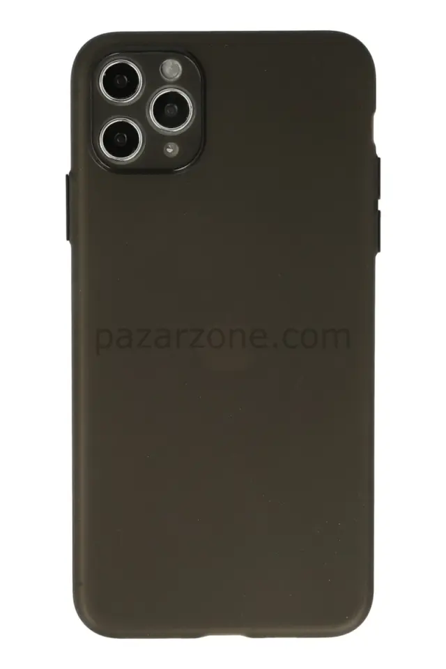 Newface Apple iPhone 11 Pro Max Kılıf Puma Silikon - Gri