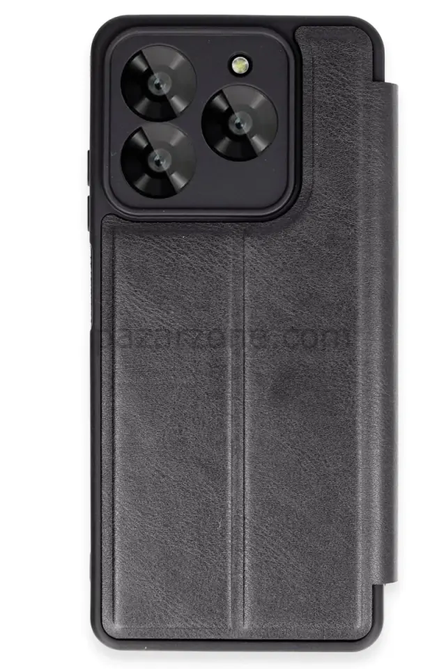 Newface General Mobile Era 50 Kılıf Flip Cover - Siyah