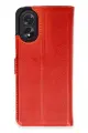 Newface Oppo A38 Kılıf Trend S Plus Kapaklı Kılıf - Kırmızı