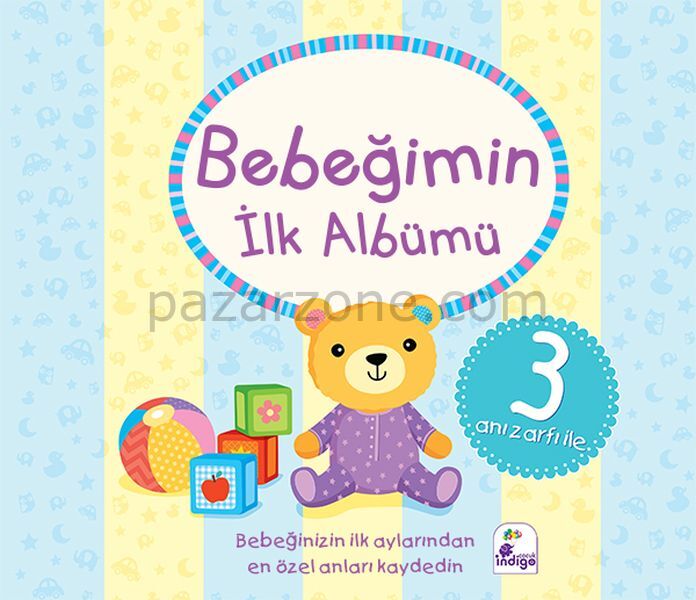 Bebeğimin İlk Albümü (3 Anı Zarfı ile)