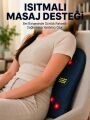 Titreşimli Isıtmalı Sırt ve Bel Masaj Minderi Ergonomik Tasarım