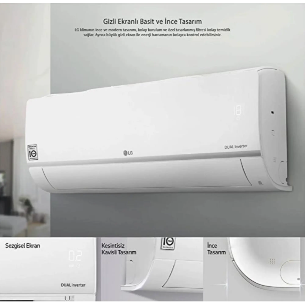 LG  PC12SQ S3NM12JA2FA 12000 BTU KLIMA