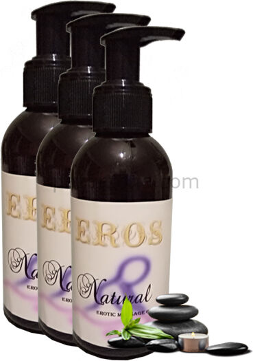 Eros 3 Adet  Erotic Massage Oil 120ml Kokulu Erotik Masaj Yağı