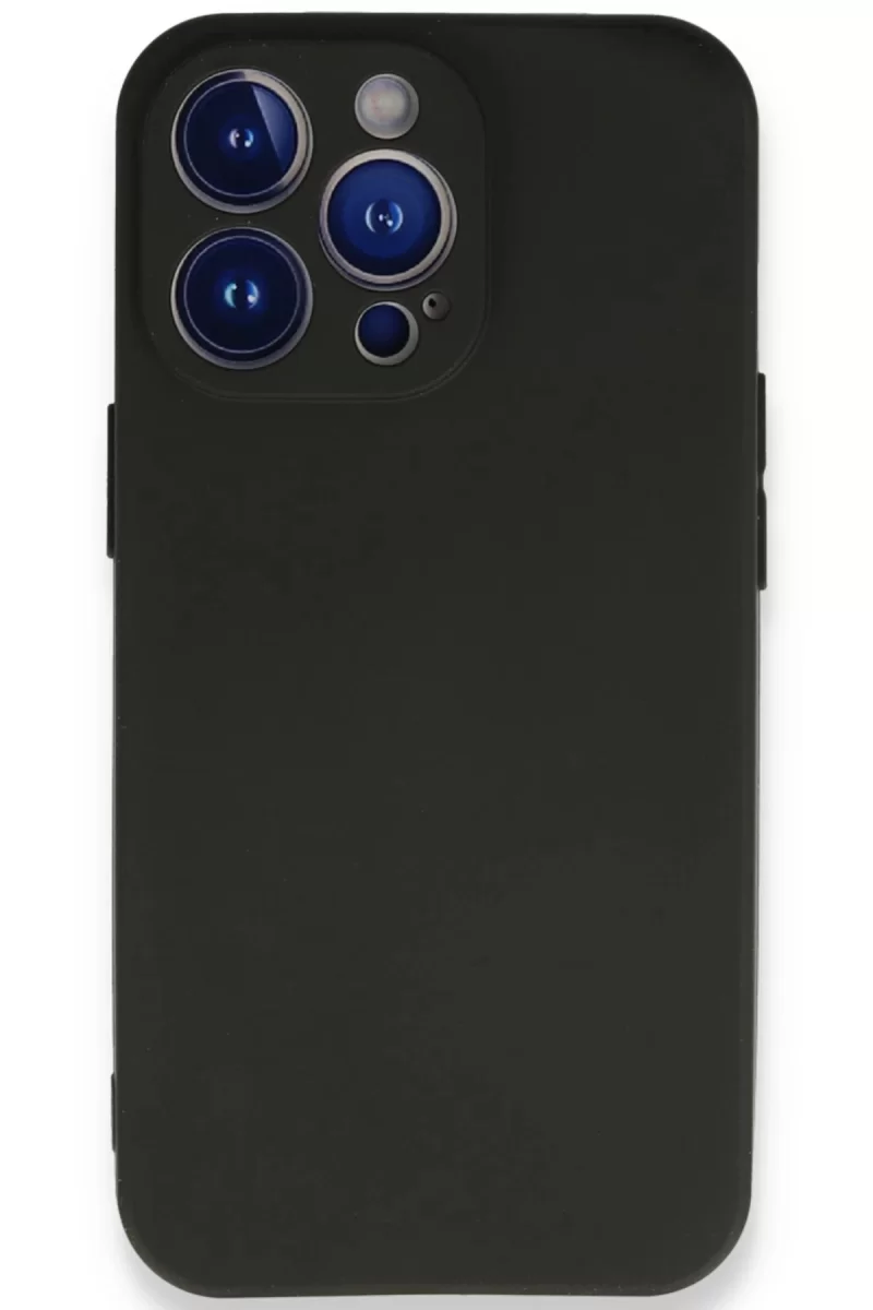 Newface Apple iPhone 14 Pro Kılıf First Silikon - Siyah