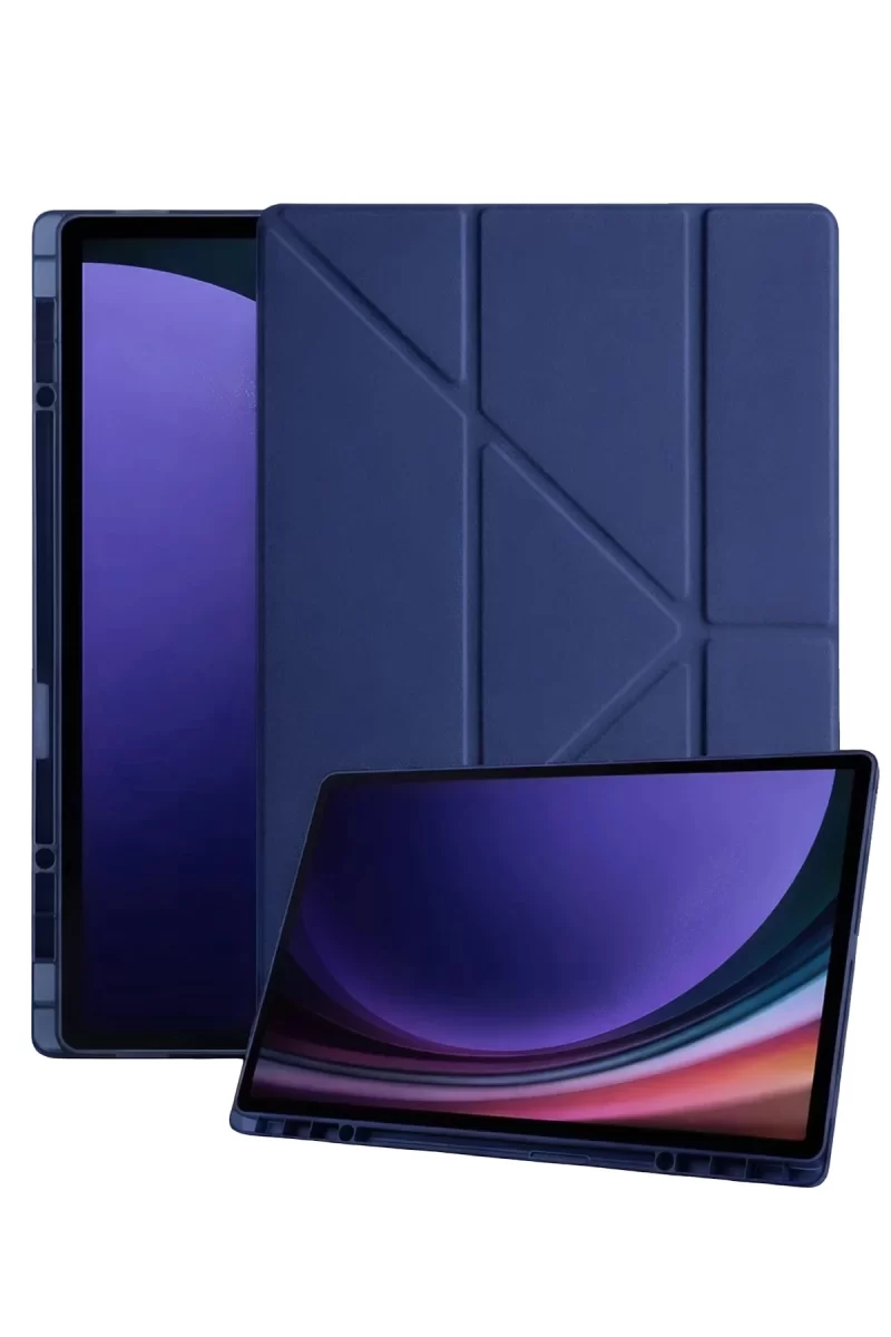 Newface Samsung Galaxy Tab A11 Kalemlikli Mars Tablet Kılıfı - Lacivert