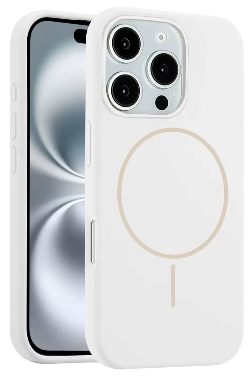 Joko Apple iPhone 16 Pro Max Kılıf Jully Magsafe Kapak - Beyaz