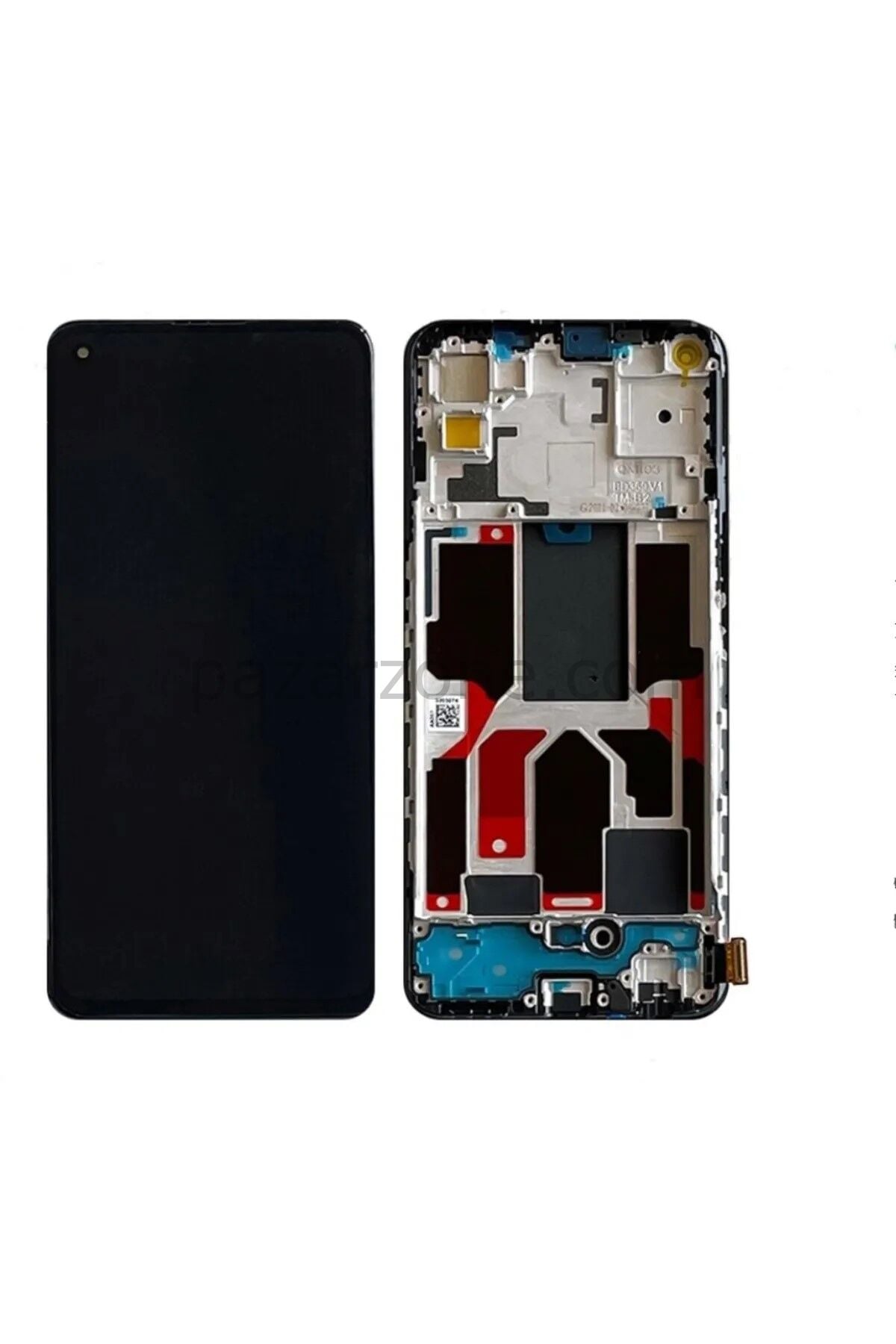 A74 4G Ekran Dokunmatik Çıtalı OLED (Siyah)