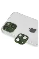 Newface Apple iPhone 13 Pers Alüminyum Kamera Lens - Yeşil
