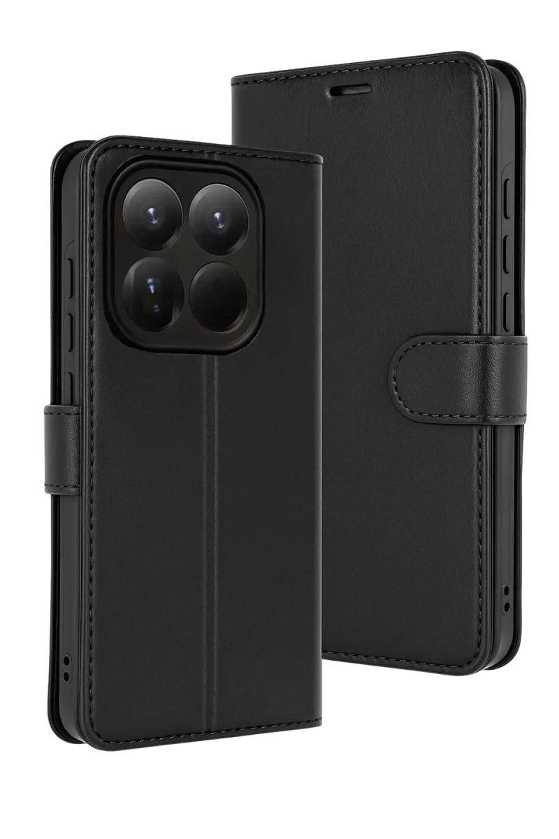 Newface Xiaomi Mi 15T Trend S Plus Kapaklı Kılıf - Siyah
