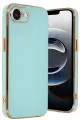 Newface Apple iPhone 16E Kılıf Volet Silikon - Açık Yeşil