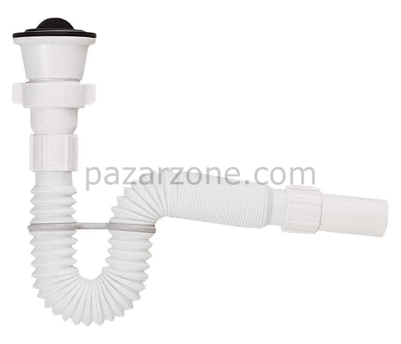 Japar Lavabo ve Evye Sifonu 50 mm Çıkışlı