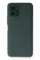 Newface Vivo Y15S Kılıf Lansman Glass Kapak - Koyu Yeşil