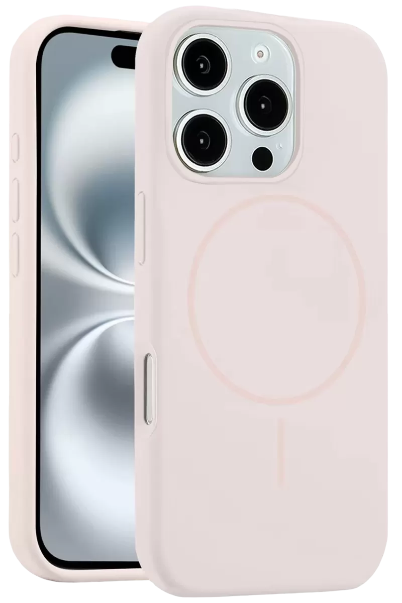 Joko Apple iPhone 16 Pro Max Kılıf Jully Magsafe Kapak - Pudra