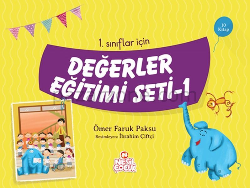 Değerler Eğitimi Seti 1 (10 Kitap)
