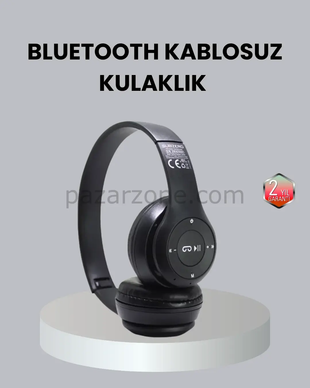 Suya ve Tere Dayanıklı Bluetooth Kulaklık – Şık, Ergonomik ve Dayanıklı