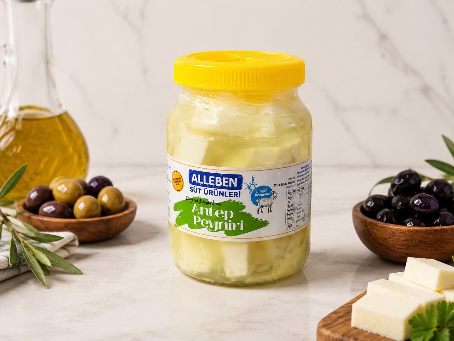 El Yapımı ANTEP PEYNİRİ -750gr ( İnek Sütü )