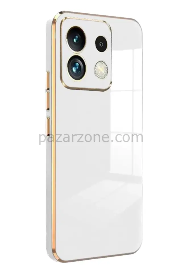 Newface Xiaomi Redmi Note 13 Pro 5G Kılıf Volet Silikon - Beyaz
