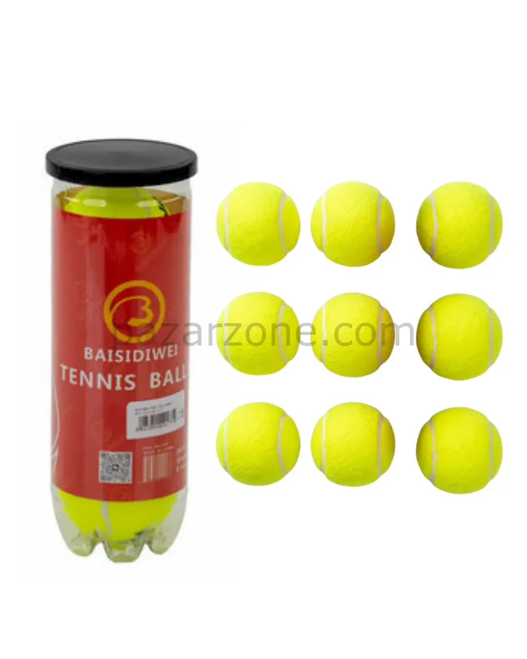 9’lu Tenis Topu Seti Profesyonel ve Amatör Kullanım İçin İdeal