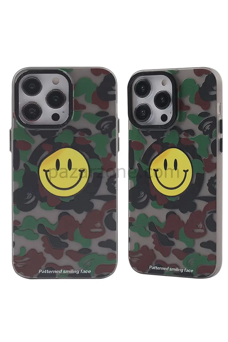 Newface Apple iPhone 13 Pro Kılıf Apollo Magneticsafe Desenli Kapak - Apollo Siyah - 4