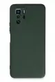Newface Xiaomi Poco X3 GT Kılıf Nano içi Kadife Silikon - Koyu Yeşil