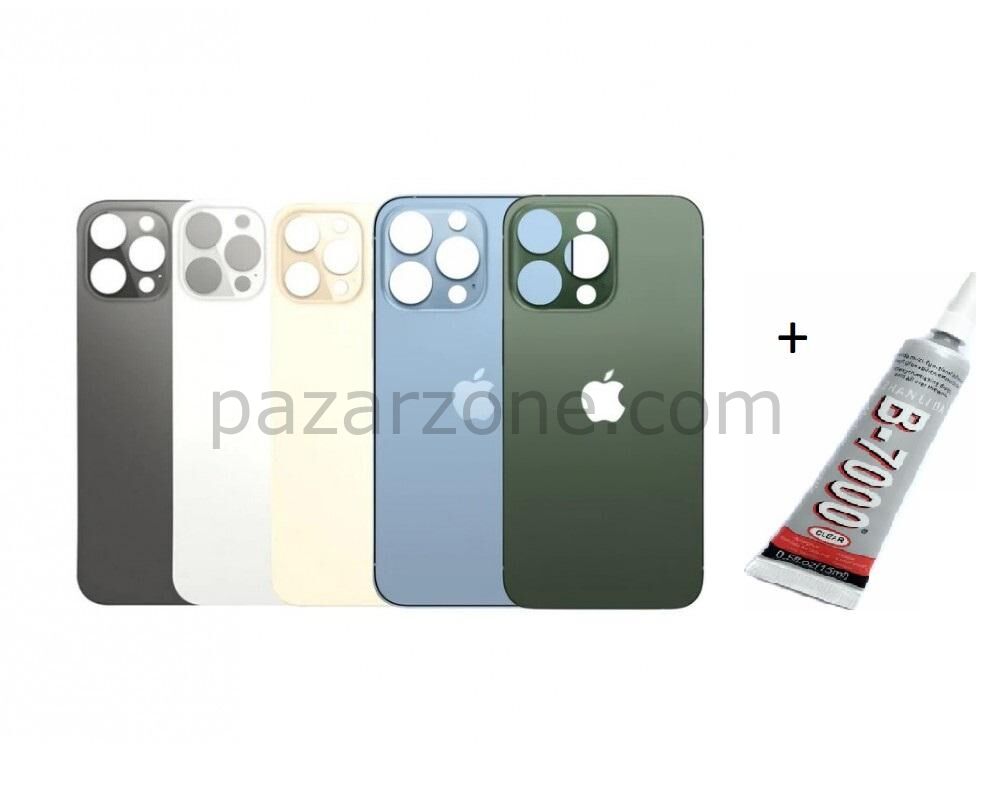iPhone 13 PRO MAX Arka Batarya Pil Kapağı GRİ (B70