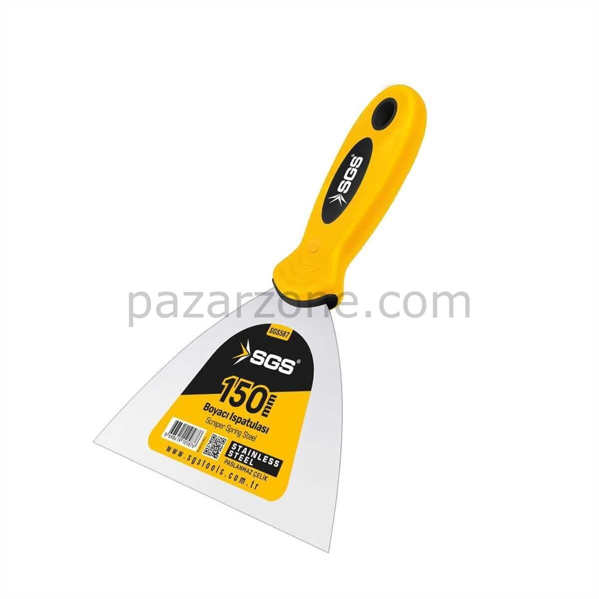 SGS 587 Spatula Paslanmaz Çelik 150 mm