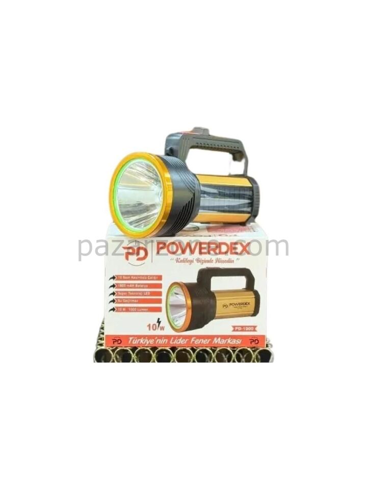Ennalbur Powerdeks PD-1900 Şarjlı El Feneri