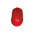 LOGITECH 910-004911, M330 Kırmızı, USB Nano 2,4G Kablosuz, 1000dpi, Optik, 3 Tuşlu, 24ay Pil Ömrü, Sessiz Mouse