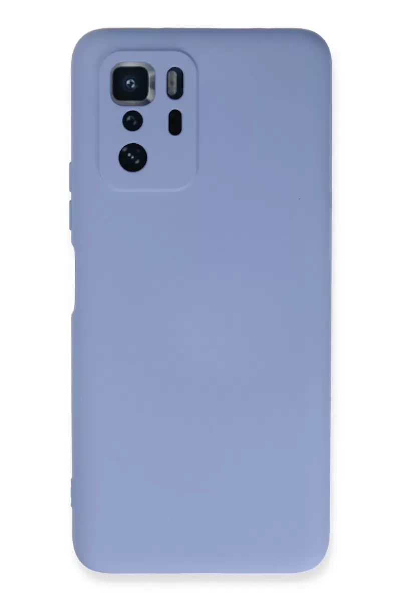 Newface Xiaomi Poco X3 GT Kılıf Nano içi Kadife Silikon - Lila
