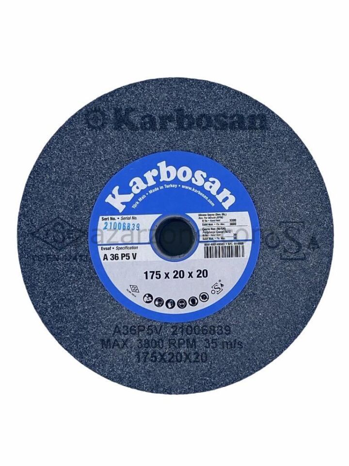 Karbosan 175X20X20 36 Kum NK Taşlama Taşı