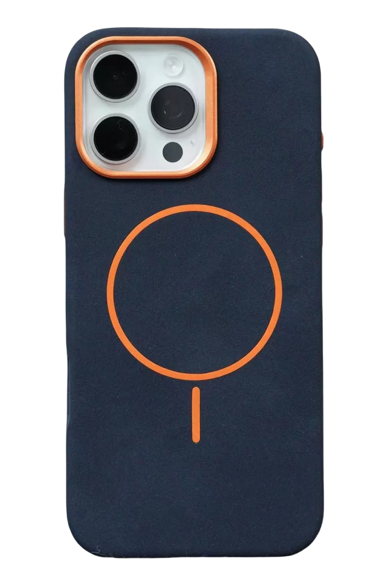 Joko Apple iPhone 16 Pro Max Luno Deri Magsafe Kapak - Mavi