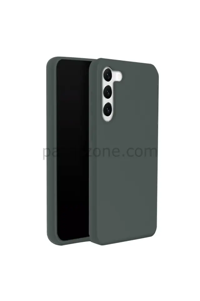 Newface Samsung Galaxy S24 Plus Kılıf First Silikon - Koyu Yeşil