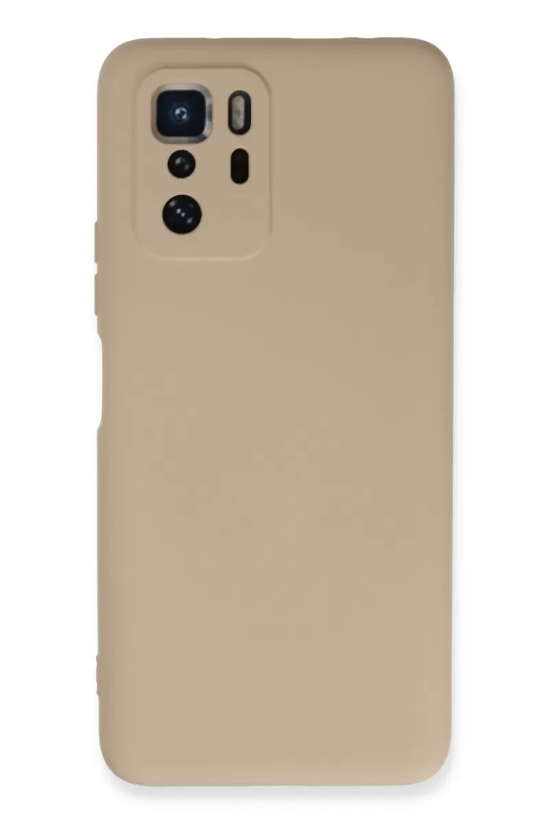Newface Xiaomi Poco X3 GT Kılıf Nano içi Kadife Silikon - Pudra